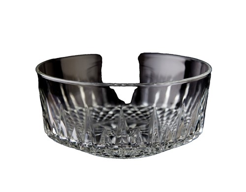 Vintage Cristal d'Arques Genuine Lead Crystal Bowl France Fruit