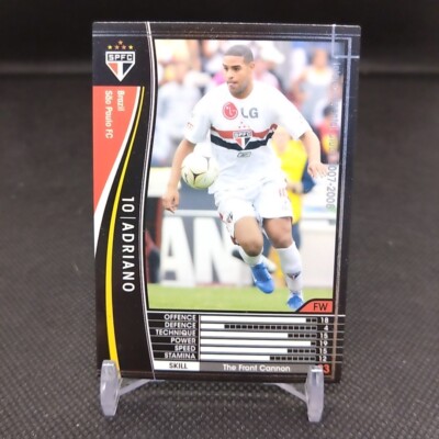 ADRIANO No.077 WCCF Football Soccer card Sports Card Japanese