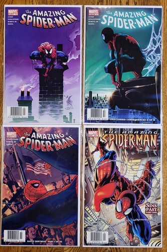 Amazing Spider-Man #509-654 Lote de 74 Cómics de Marvel números clave, grado más alto - Imagen 2 de 9