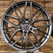 18 Zoll Alufelgen RW01 für VW Passat B6 B7 B8 3C 3G Touran 1T ET45 5x112 Grau