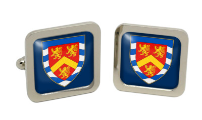 Anglesey Wales Square Cufflink in Chrome Box | eBay Australia