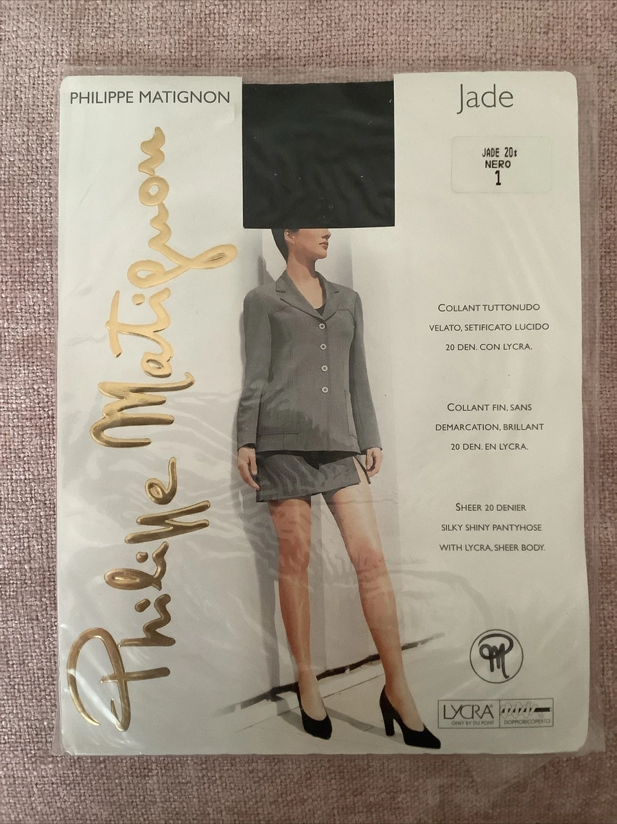 Collants Fins Philippe Matignon Cool Summer 8 - Très Transparents Beige - Moins De 10 Deniers - Neuf Avec étiquettes