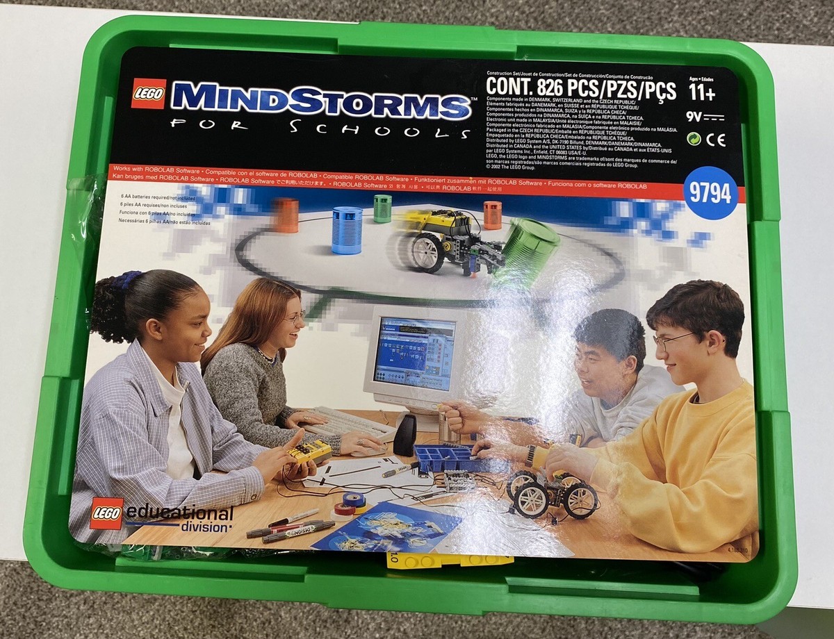 NEW* Lego Mindstorms for Schools Set #9794 Educational Robolab 826 