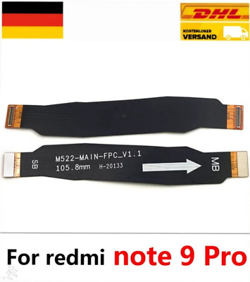 Xiaomi Redmi Note 9 Pro Haupt Flex-Kabel Charging Cable MainKabel Motherboard 