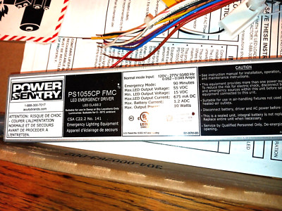 Acuity Brands POWER SENTRY PS1055CP FMC, Emergency Power Driver