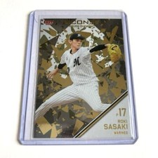 Roki Sasaki BBM 2022 ICONS Foil Chiba Lotte Marines Baseball Card Limited 100