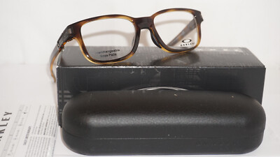 OAKLEY Eyeglasses New LATCH SS Polished Brown Tortoise OX8114 0250 50 17 131