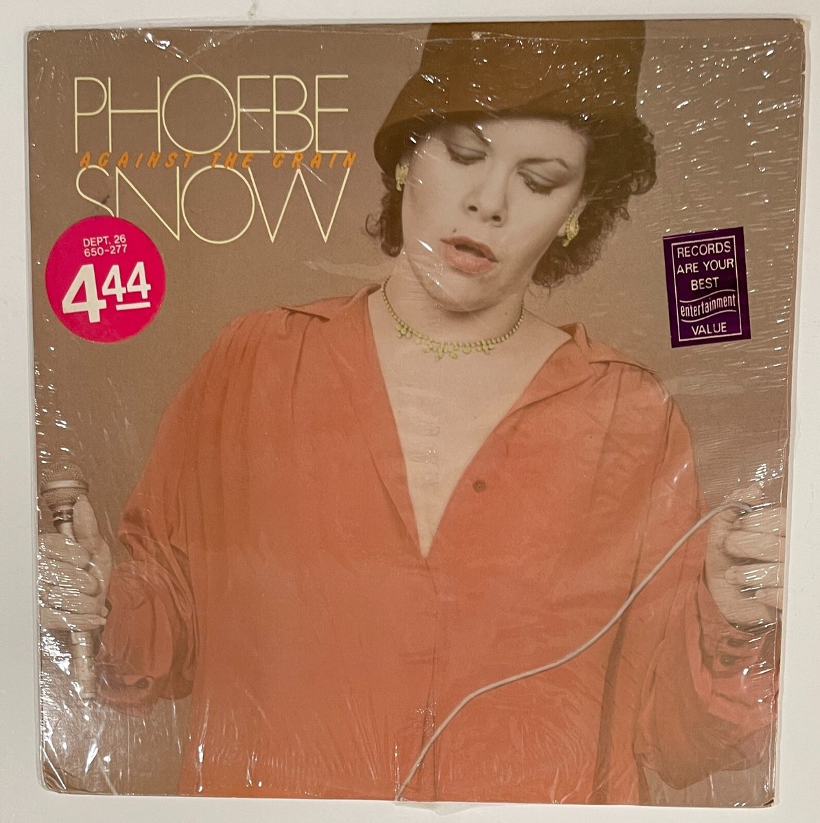 Ω洗浄LP♩　Phoebe Snow ／ Against The Grain　Ω Phoebe Snow Against The Grain 1978 LP Columbia JC 35456 VG+