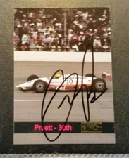 Scott Pruett 30th Autographed 1993 Hi-Tech Racing Card Gtd to Pass 3rd Party 