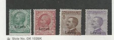 Italy - Lero, Postage Stamp, #2-3, 7-8 Mint LH, 1912