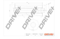 Dr!ve+ DP1110.11.0106 ÖLfilter FÜR Audi Porsche VW