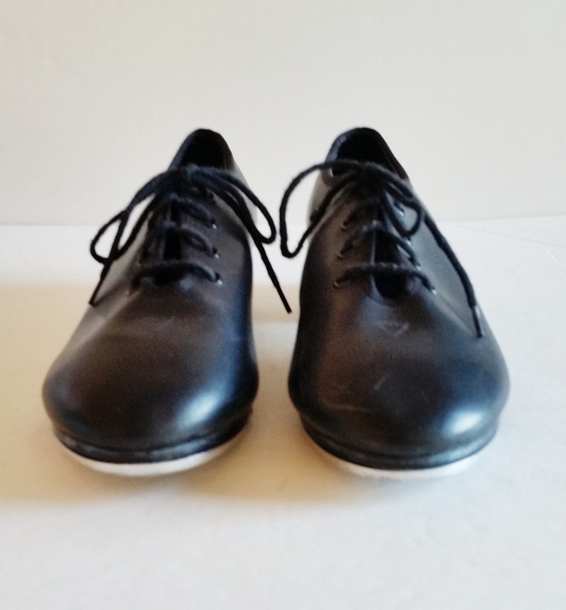 Bloch Dance Womens Girls Shoes 61/2 M Black Laced Techno Tap 1H