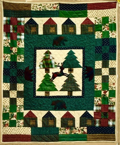 NEW 1995 Pine Needles Sewing Pattern PN207 Flannel Highland Quilt 49x58 15828 - Picture 3 of 8