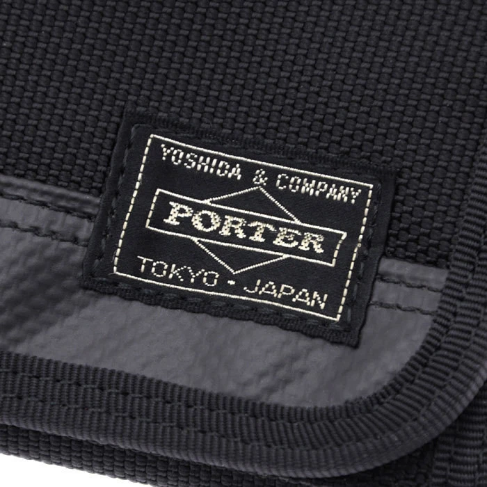 Новый Yoshida сумка портер / тепла бумажник 703-07975 черный Японии F/S - Изображение 2 из 4