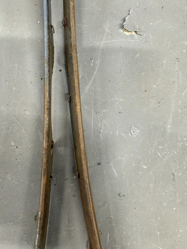 1959 1960 Chevy Impala Kick Door Jamb Panel Tack Strip Retainer LH RH BelAir OEM - 第 9/13 張圖片