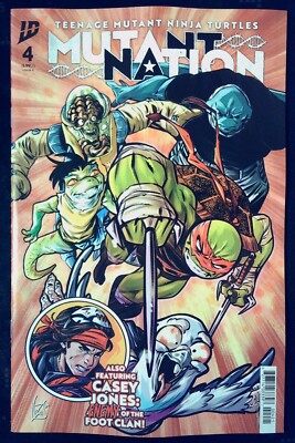 TEENAGE MUTANT NINJA TURTLES: MUTANT NATION (2024) #4 - Cover B - New Bagged