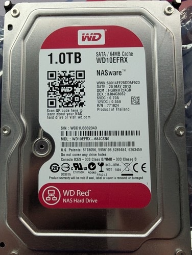 Western Digital Red NASware 3.0 WD10EFRX 3.5
