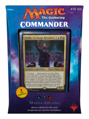 ITALIAN Magic MTG 2017 Commander C17 Sealed Arcane Wizardry Deck The  Gathering | eBay