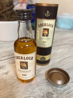 Aberlour  Miniatur St.Drostan s Well Single Highland Malt Whisky Aged 10 Years