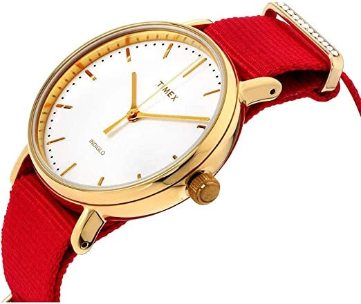 TIMEX Fairfield Crystal TW2R48600 Damen - Nylonband - Edelstahl - Ø37mm - Bild 3 von 4