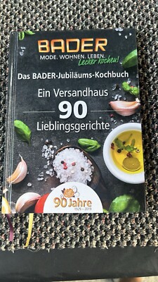 Buch ''Bader - Das Bader-Jubiläumskochbuch - Ein Versandhaus 90 Lieblingsgerichte