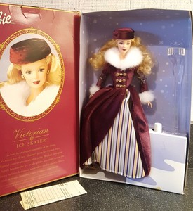 victorian ice skater barbie