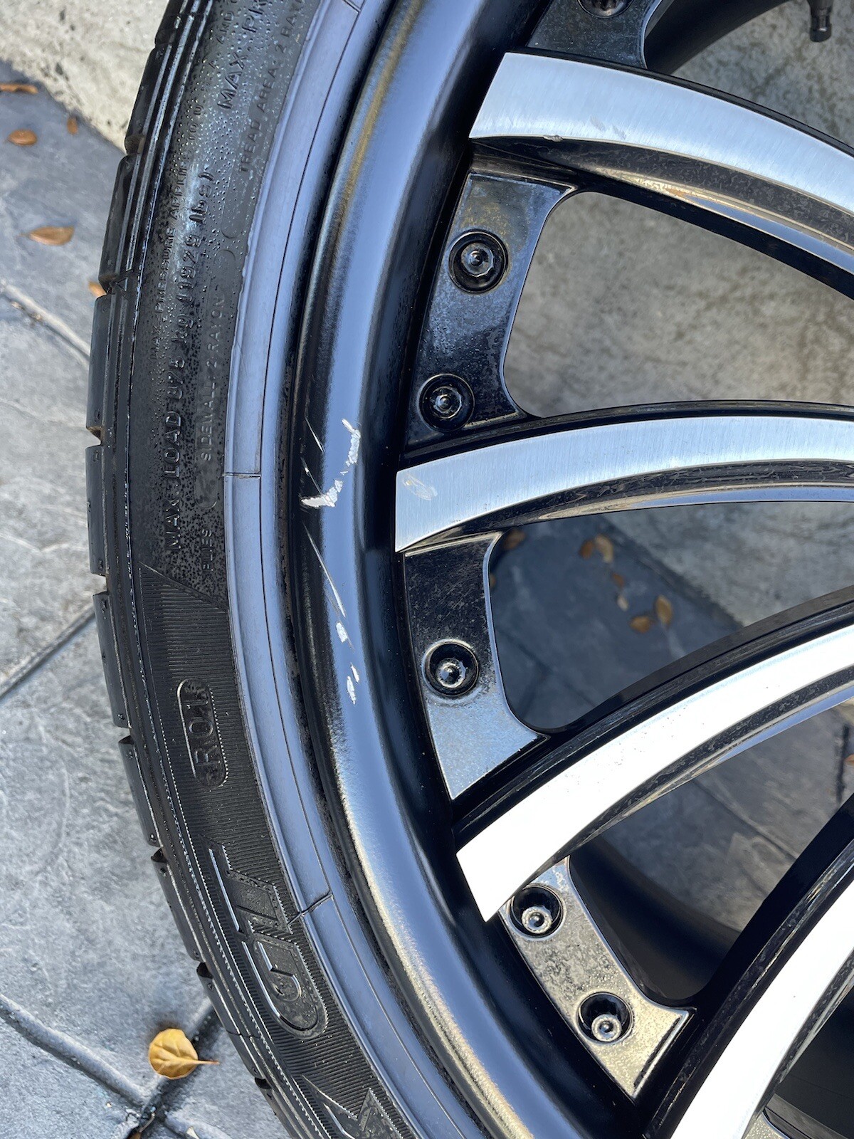 21 inch ASANTI  wheels. with 275/35/21 Dunlop tires. Audi Bentley Volkswagen￼