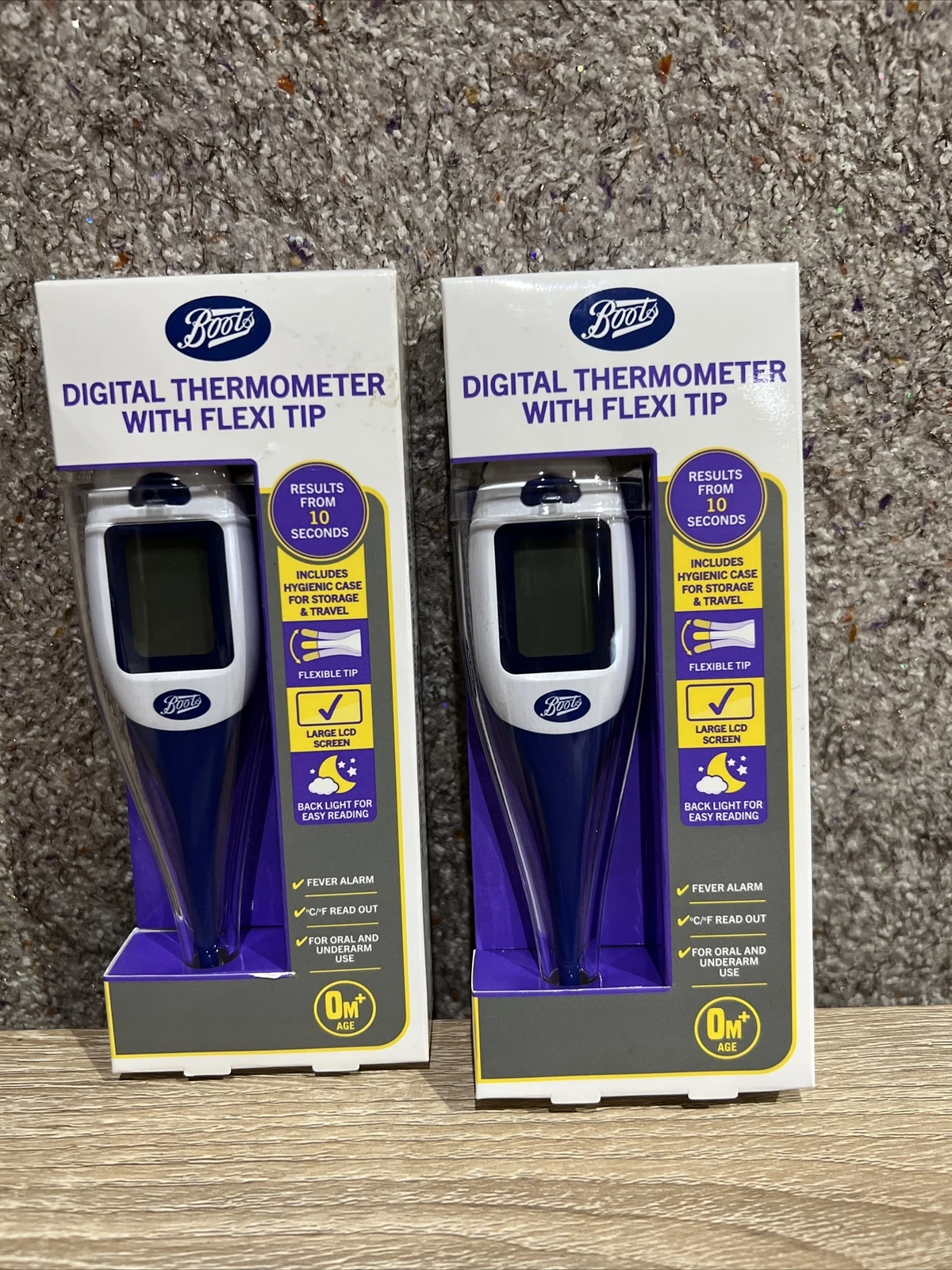 Boots Digital Thermometer with Flexi Tip x 2