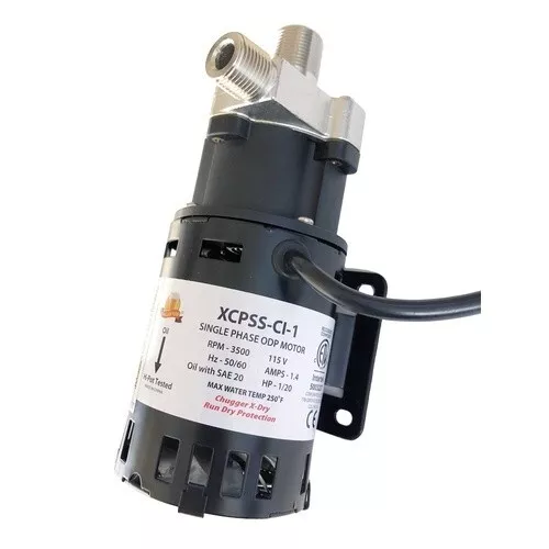X-Dry Series Chugger Pump (Center Inlet) Stainless Steel 1/2 in threads Brewing - Picture 9 of 9