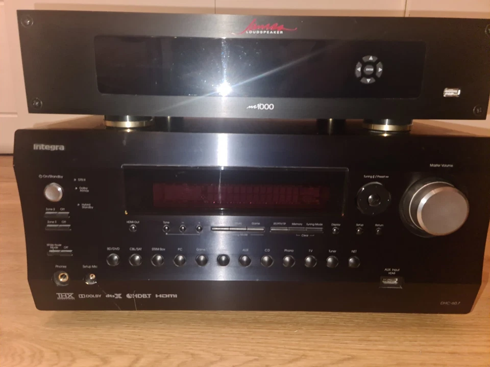 Onkyo Integra AV controller DHC-60.7 / James Loudspeaker LLC Mode M1000