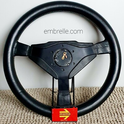 MOMO Mario Andretti signature Cavallino style 350mm Authentic