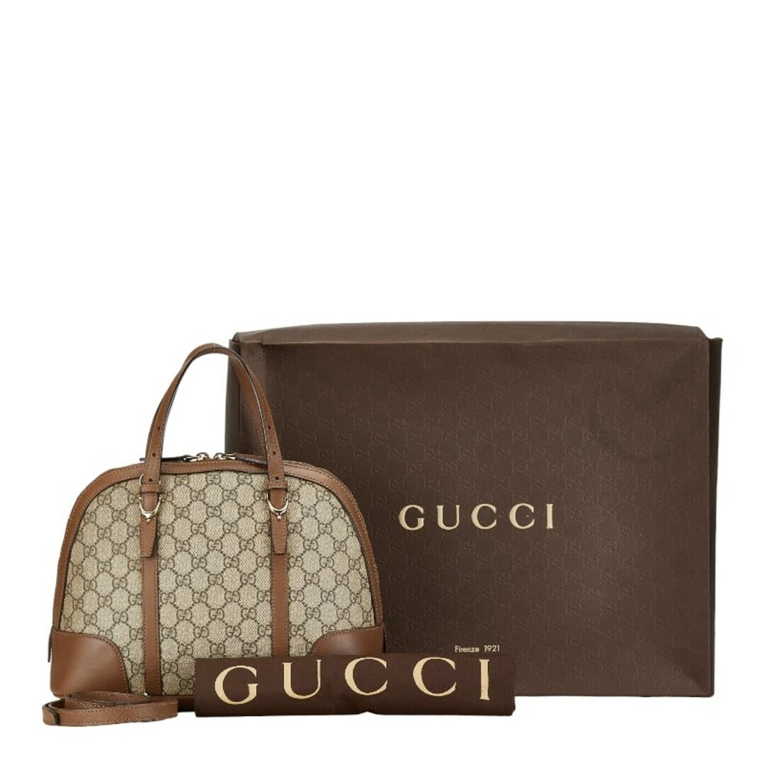 Gucci GG Supreme Gucci joli sac à main sac à bandoulière 2WAY 309617 PVC femmes