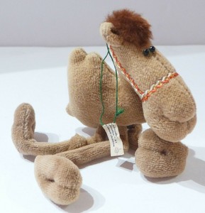 Plush-Camel-80-039-s-Dromedary-Doodle-Snickerdoodles-Stuffie-Stuffed-Animal-1983