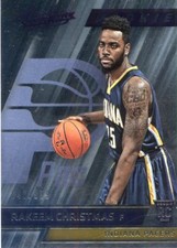 2015-16 PANINI ABSOLUTE ROOKIE RC #/999 RAKEEM CHRISTMAS PACERS NO.195