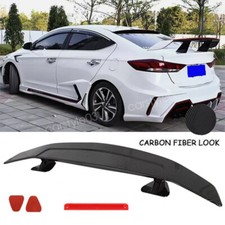 Carbon Style 46 Rear Trunk Spoiler Gt-style Racing Wing For Hyundai Elantra