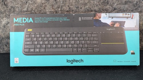 Logitech - K400 Plus TKL Wireless Membrane Keyboard for PC/TV/Laptop/Tablet - Picture 3 of 12