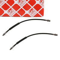 2X febi 37240 Bremsschlauch FüR VW Transporter Bulli T1 T2 1.6 Vorne 211611703