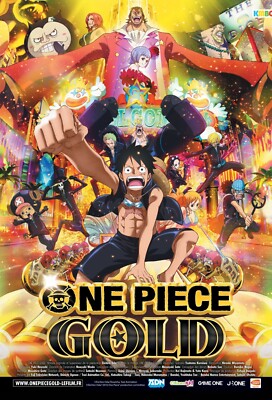One Piece: Film Gold Movie Poster | 2016 | 11x17 | NEW | USA | eBay