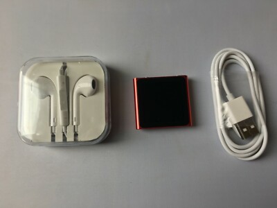 Apple iPod nano 6th Generation Red (8GB) 885909425617| eBay