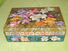 Vintage Sewing Box Including Contents - Notions, Thread, Needles, Buttons