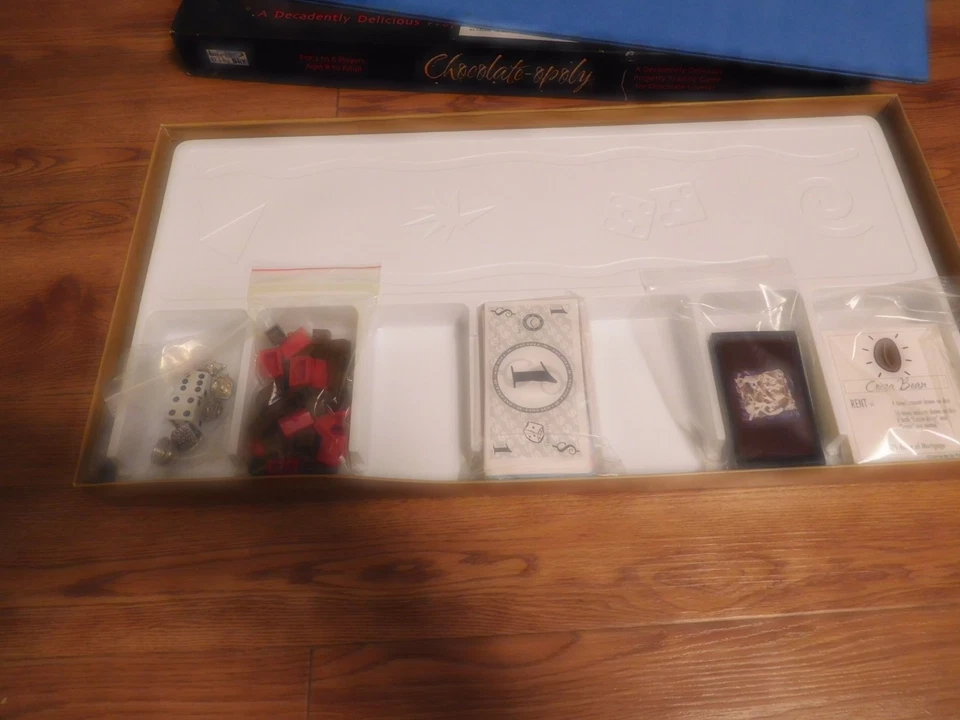 Chocolate - Opoly  Board Game Late For The Sky 100% Complete - Image 4 of 4