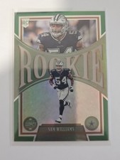 2022 Panini Chronicles Legacy Update Rookies Green Prizm /49 Sam Williams RC