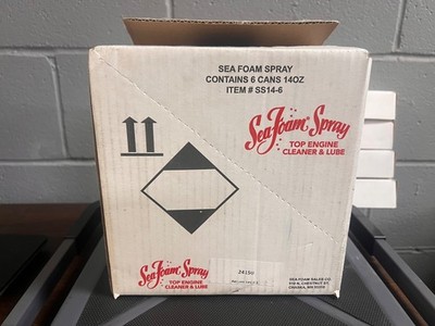 Free S/H 6 PACK Sea Foam Spray Intake Valve and Upper Engine Cleaner SS14 12 oz