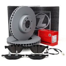 ZIMMERMANN Bremsscheiben � 348mm + Bel�ge + Sensor f�r BMW E60 E61 E63 E64 vorne