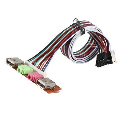 PC-Computer USB-Anschluss Audio-Headset-Mikrofon-Kabel Unterstuetzung der F2075