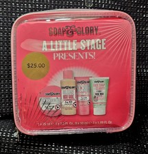 Soap  Glory 5 Piece Travel Gift Set A Little Stage Presents With Travel Bag