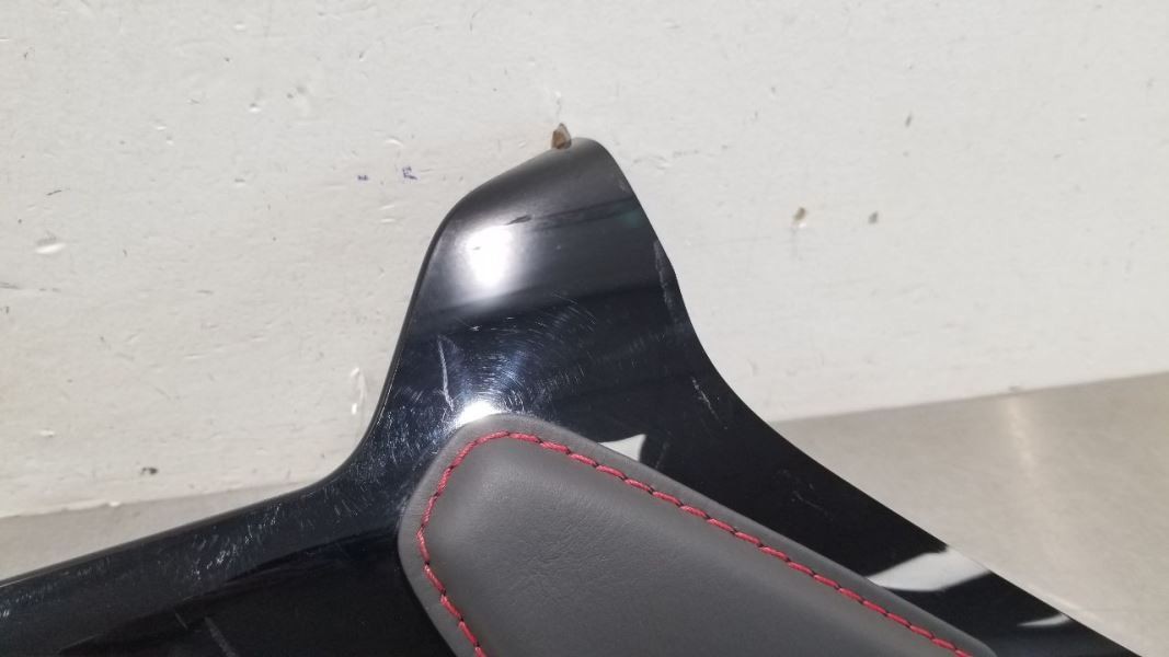 19 ASTON MARTIN VANTAGE CENTER CONSOLE TRIM BEZEL WITH KNEE PAD RIGHT PASSENGER