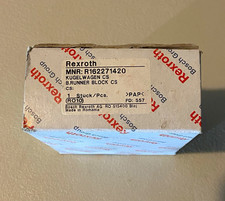 Rexroth Runner Block Linear Guide Carriage R162271420 Model R162271420