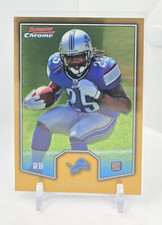 2011 Bowman Chrome Mikel Leshoure Rookie Card. rookie card picture