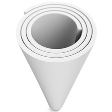 MEARCOOH EVA Foam White 12mm Thick 35.5x59 Sheet High Density Cosplay Craft